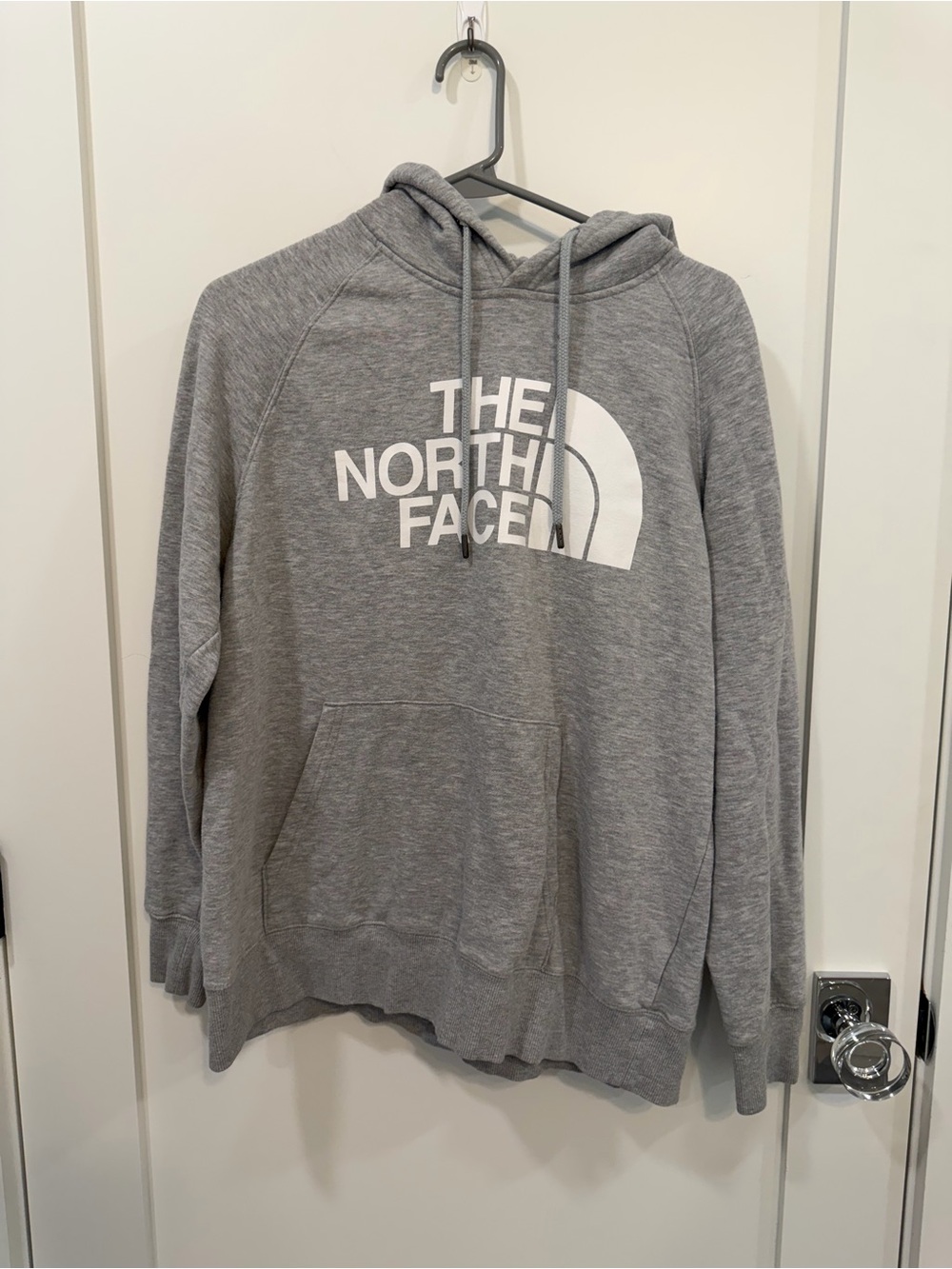 The North Face Women’s Gray Logo Hoodie